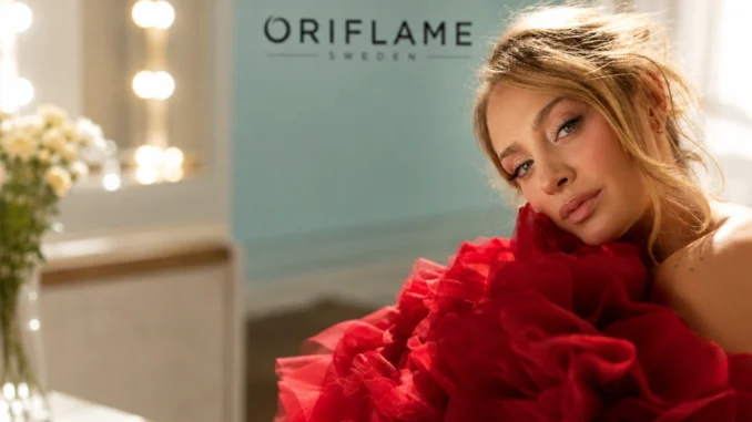 Wiktoria Gąsiewska w Oriflame Glam Studio